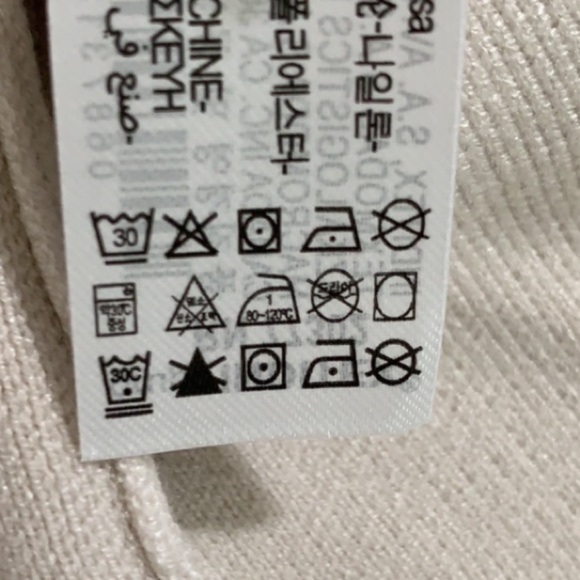 NWT. Zara Pearl Gray Oversized Knit Midi Dress. Size S. - Picture 11 of 11